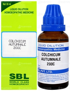Sbl Colchicum Autumnale 200c Dilution 30ml