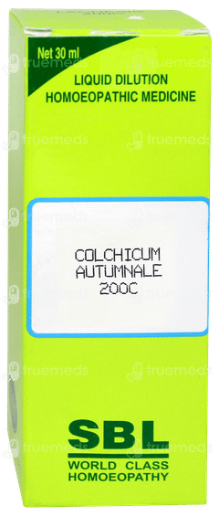 Sbl Colchicum Autumnale 200c Dilution 30ml