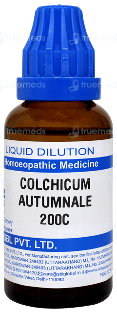 Sbl Colchicum Autumnale 200c Dilution 30ml