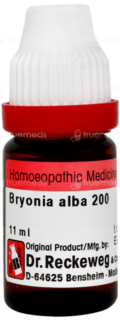 Dr Reckeweg Bryonia Alba 200 Dilution 11ml