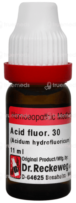 Dr Reckeweg Acid Fluor 30 Dilution 11ml