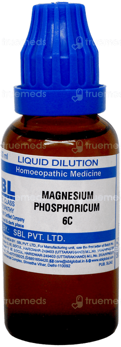 Sbl Magnesium Phosphoricum 6C Dilution 30Ml