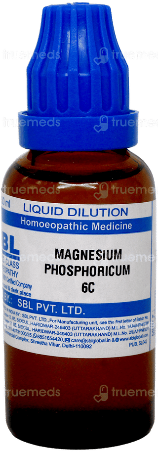 Sbl Magnesium Phosphoricum 6C Dilution 30Ml