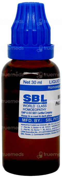 Sbl Magnesium Phosphoricum 6C Dilution 30Ml