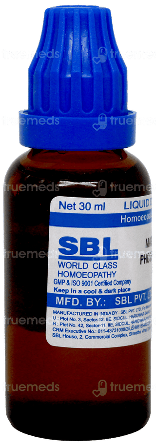 Sbl Magnesium Phosphoricum 6C Dilution 30Ml