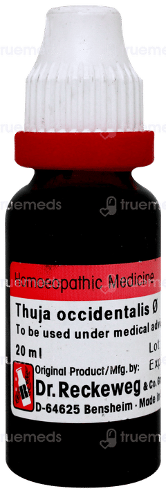Dr Reckeweg Thuja Occidentalis Q Mother Tincture 20ml