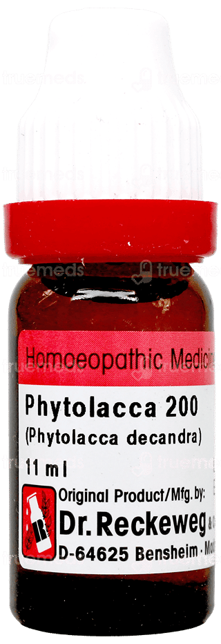 Dr Reckeweg Phytolacca 200 Dilution 11Ml