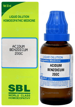 Sbl Acidum Benzoicum 200c Dilution 30ml