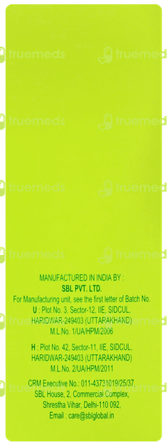 Sbl Acidum Benzoicum 200c Dilution 30ml