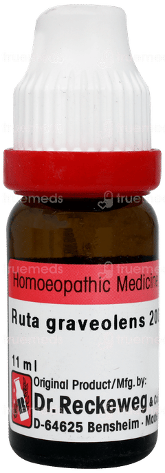 Dr Reckeweg Ruta Graveolens 200 Dilution 11ml Dr Reckeweg Ruta Graveolens 200 Dilution 11ml