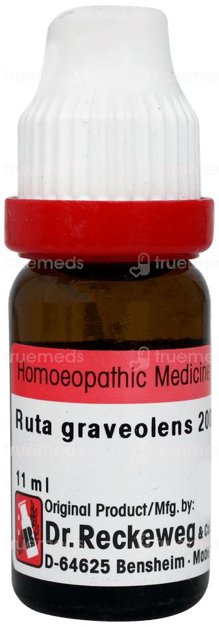 Dr Reckeweg Ruta Graveolens 200 Dilution 11ml