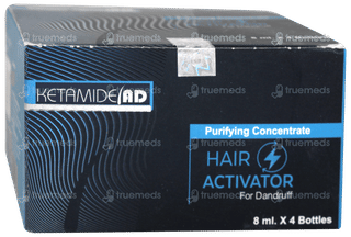Ketamide Ad Hair Activator 8ml Pack Of 4 Bottles