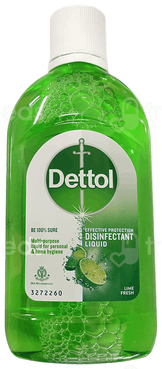 Dettol Multi Purpose Lime Fresh Disinfectant Liquid 250Ml