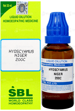 Sbl Hyoscyamus Niger 200c Dilution 30ml