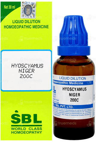 Sbl Hyoscyamus Niger 200c Dilution 30ml