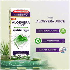 Baidyanath Siddhayu Aloevera No Added Sugar Juice 1litre