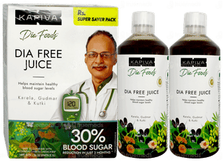 Kapiva Dia Foods Dia Free Juice 1 L Pack Of 2