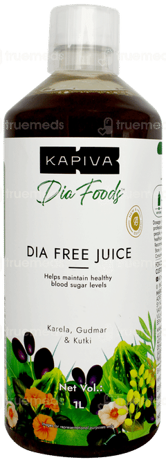 Kapiva Dia Foods Dia Free Juice 1 L Pack Of 2