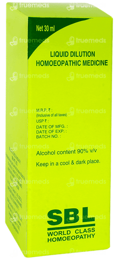 Sbl Acidum Benzoicum 30c Dilution 30ml