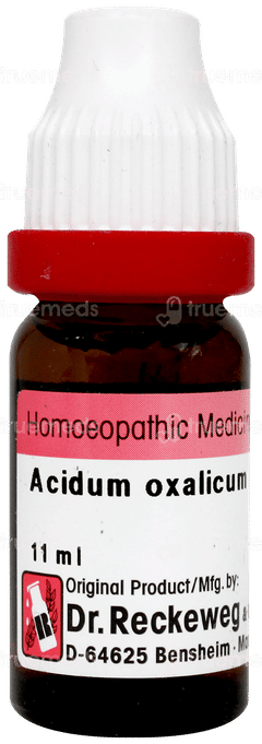 Dr Reckeweg Acidum Oxalicum 30 Dilution 11ml
