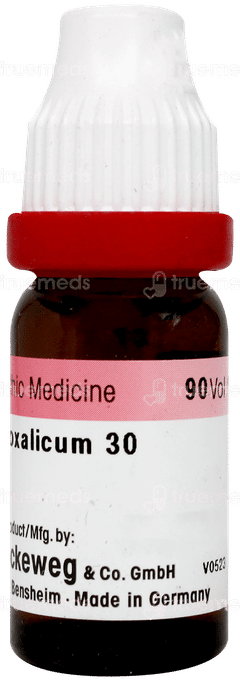 Dr Reckeweg Acidum Oxalicum 30 Dilution 11ml