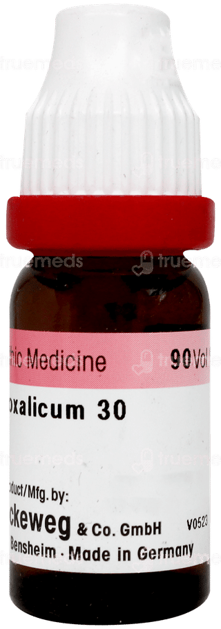 Dr Reckeweg Acidum Oxalicum 30 Dilution 11ml