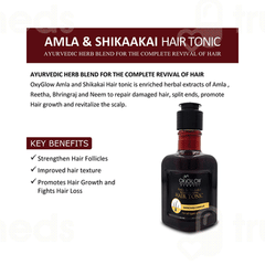 Oxyglow Herbals Amla And Shikakai Hair Tonic 150 ML Oxyglow Herbals Amla And Shikakai Hair Tonic 150 ML