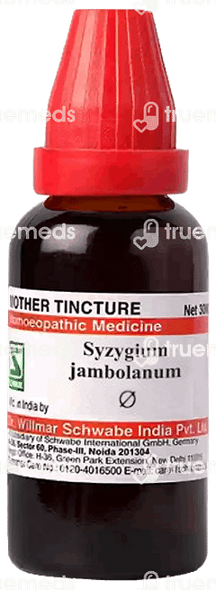 Dr Willmar Syzygium Jambolanum Mother Tincture 30ml Dr Willmar Syzygium Jambolanum Mother Tincture 30ml