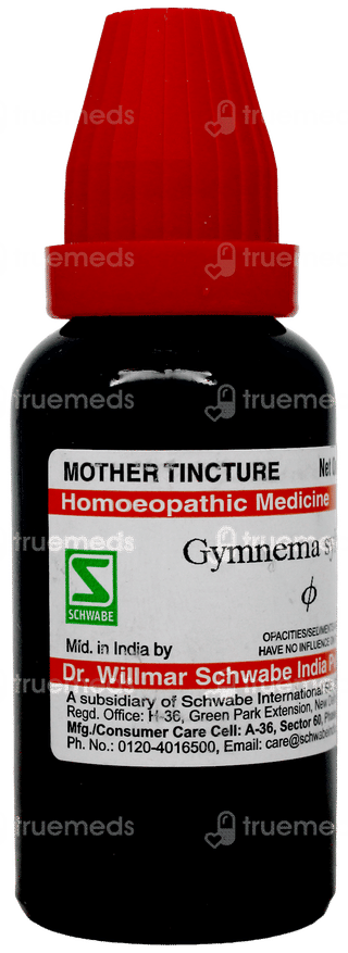 Dr Willmar Schwabe Gymnema Sylvestre Q Mother Tincture 30Ml