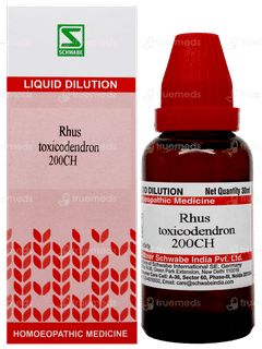 Dr Willmar Schwabe Rhus Toxicodendron 200Ch Dilution 30Ml
