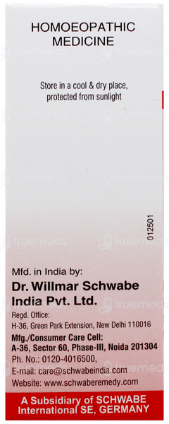 Dr Willmar Schwabe Rhus Toxicodendron 200Ch Dilution 30Ml Dr Willmar Schwabe Rhus Toxicodendron 200Ch Dilution 30Ml