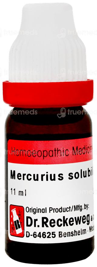 Dr Reckeweg Mercurius Solubilis 30 Dilution 11ml