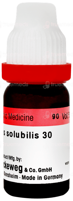 Dr Reckeweg Mercurius Solubilis 30 Dilution 11ml