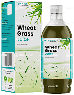 Myupchar Ayurveda Wheat Grass Juice 1000ml Myupchar Ayurveda Wheat Grass Juice 1000ml