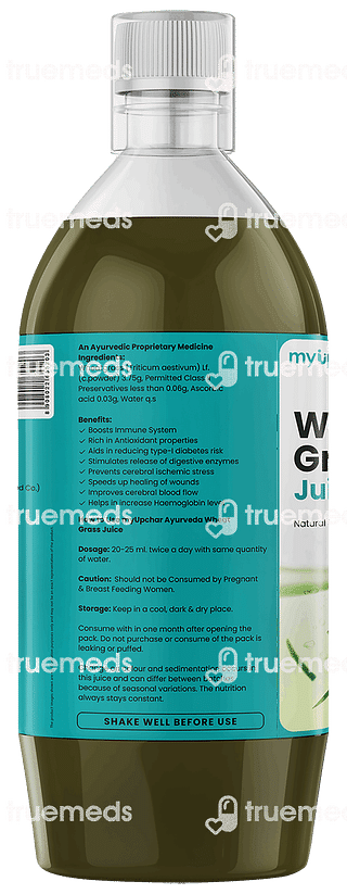 Myupchar Ayurveda Wheat Grass Juice 1000ml