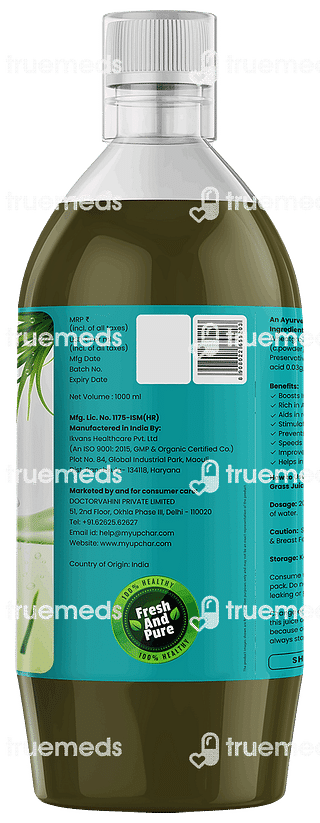 Myupchar Ayurveda Wheat Grass Juice 1000ml