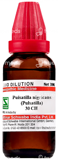 Dr Willmar Schwabe Pulsatilla Nigricans 30ch Dilution 30ml Dr Willmar Schwabe Pulsatilla Nigricans 30ch Dilution 30ml