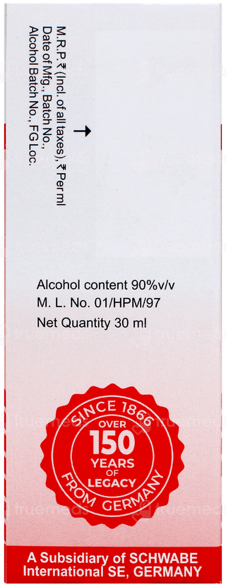 Dr Willmar Schwabe Sulphur 30Ch Dilution 30Ml