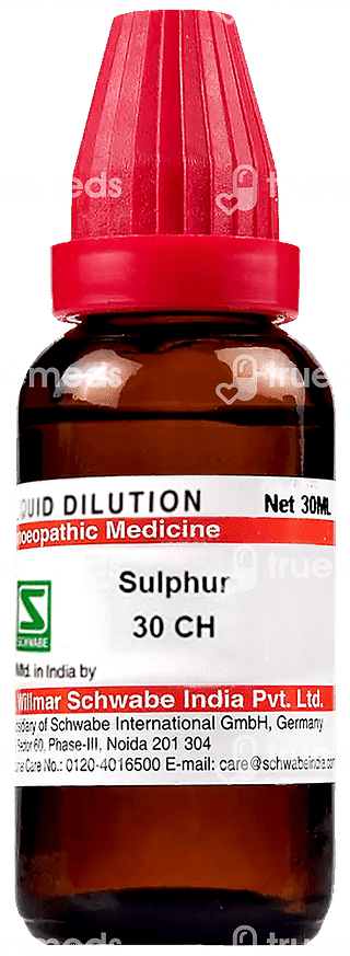 Dr Willmar Sulphur 30ch Dilution 30ml