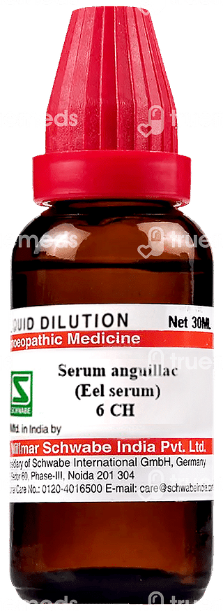 Dr Willmar Schwabe Serum Anguillae 6ch Dilution 30ml