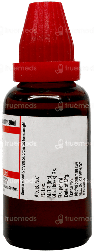 Dr Willmar Schwabe Nux Vomica 1M Dilution 30Ml