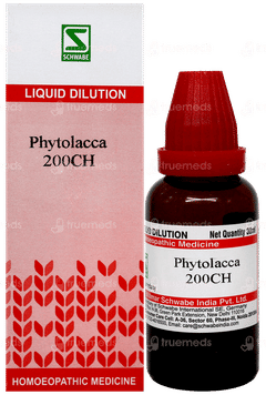 Dr Willmar Schwabe Phytolacca 200Ch Dilution 30Ml