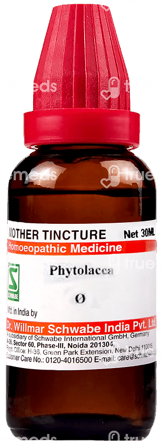 Dr Willmar Phytolacca Q Mother Tincture 30ml