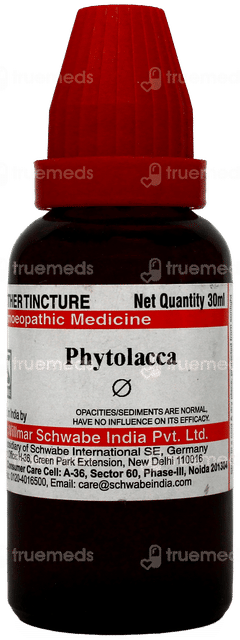 Dr Willmar Schwabe Phytolacca Q Mother Tincture 30ml Dr Willmar Schwabe Phytolacca Q Mother Tincture 30ml