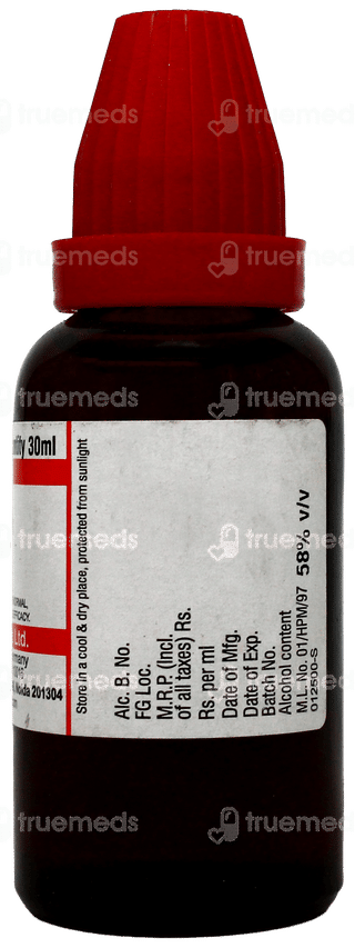 Dr Willmar Schwabe Phytolacca Q Mother Tincture 30Ml