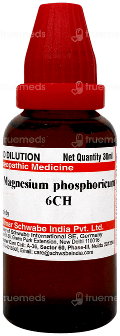 Dr Willmar Schwabe Magnesium Phosphoricum 6ch Dilution 30ml Dr Willmar Schwabe Magnesium Phosphoricum 6ch Dilution 30ml