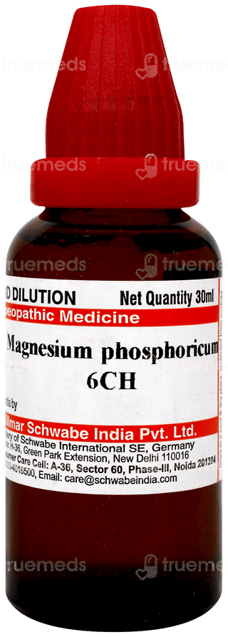 Dr Willmar Schwabe Magnesium Phosphoricum 6ch Dilution 30ml