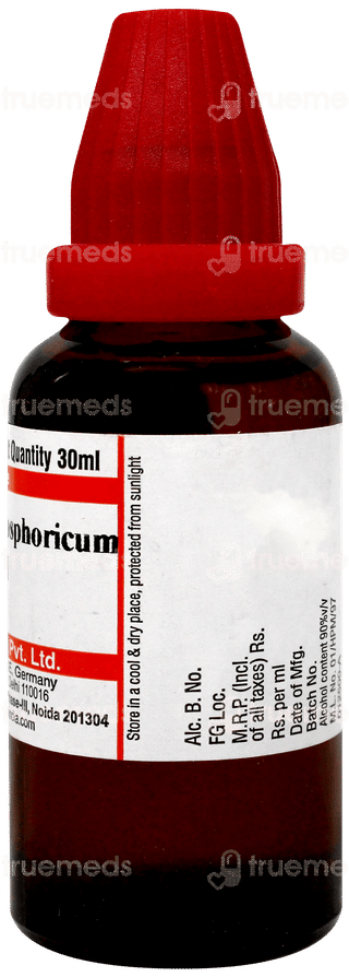 Dr Willmar Schwabe Magnesium Phosphoricum 6ch Dilution 30ml
