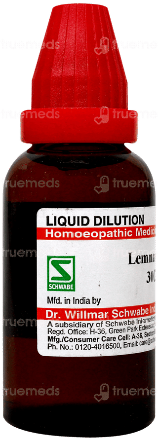 Dr Willmar Schwabe Lemna Minor 30Ch Dilution 30Ml