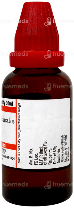 Dr Willmar Schwabe Rosmarinus Officinalis 30ch Dilution 30ml